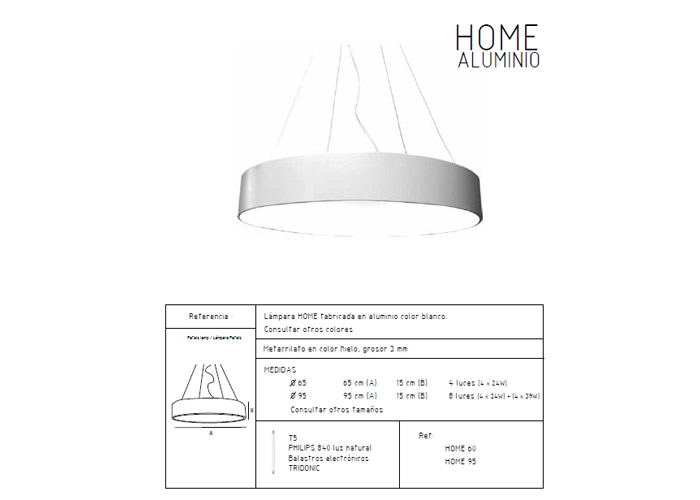 Home aluminio