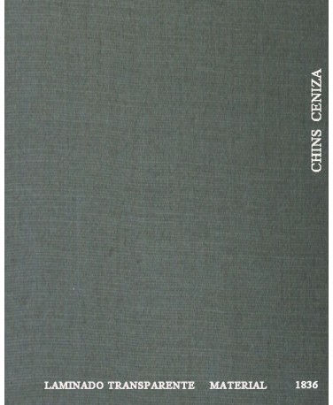 COTON CENIZA LAMINADO TRANSPARENTE