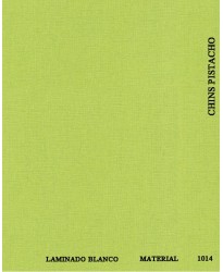 CHINTZ PISTACHO LAMINADO BLANCO