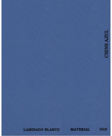 CHINTZ AZUL LAMINADO BLANCO