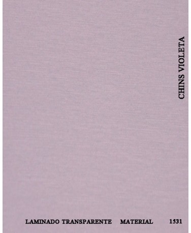 CHINTZ VIOLETA LAMINADO TRANSPARENTE