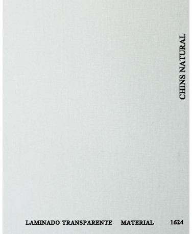 CHINTZ NATURAL LAMINADO TRANSPARENTE