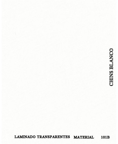 CHINTZ BLANCO LAMINADO TRANSPARENTE