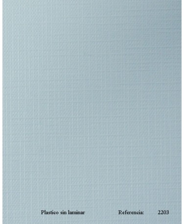 PLÁSTICO AZUL CLARO