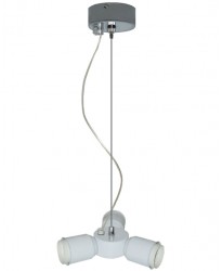 Colgante 3 Luces Con Tensor Y Cable Transparente