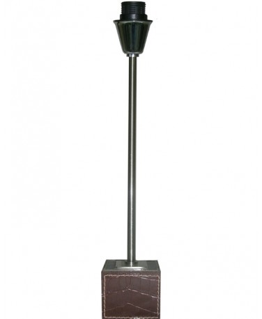 Sobremesa De 45 Cm Con Base Forrada En Piel