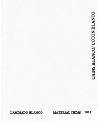 CHINS BLANCO LAMINADO BLANCO