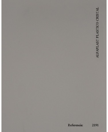 ALFAPLAST PLASTICO CRISTAL 2 CARAS 500
