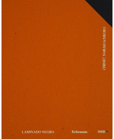 CHINET NARANJA / NEGRO