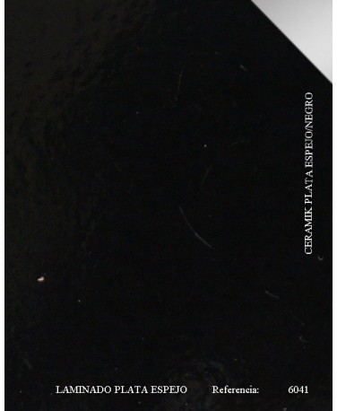 CERAMIK NEGRO/PLATA ESPEJO