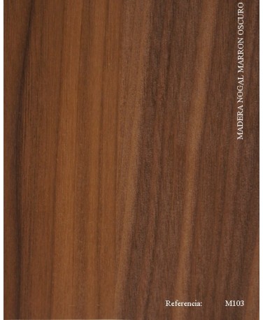 MADERA NOGAL MARRON OSCURO