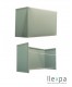 Aplique rectangular canto vivo