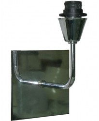 APLIQUE PARED CON BASE CUADRADA