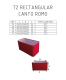 Rectangular Canto Romo