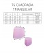 76 Cuadrada Triangular Tela Cliente