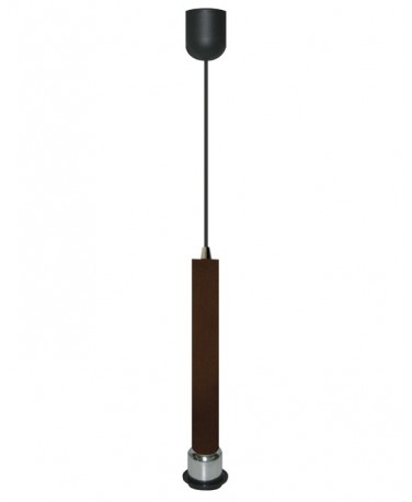 Colgante De Madera 1 Luz