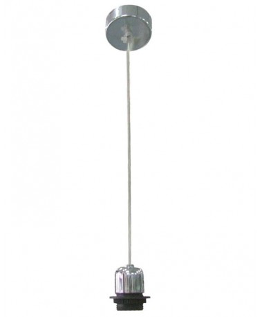 Colgante 1 Luz Con Floron Cuadrado 