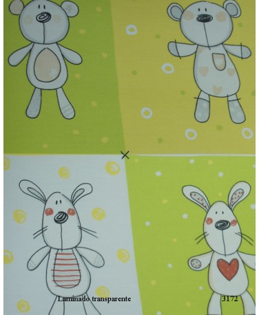 INFANTIL LAPINS VERDE/AMARILLO