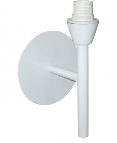 Aplique 1 Luz Con Palca Redonda Con Forma De "T"