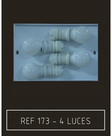 Placa 4 luces