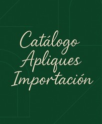 Catálogo Apliques importación