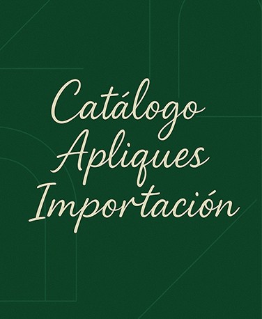 Catálogo Apliques importación
