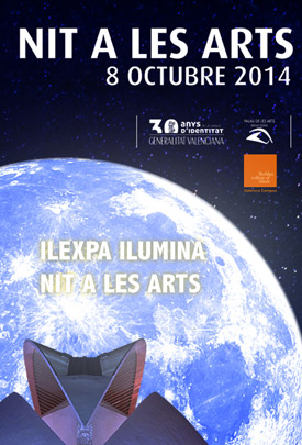 Proyecto iluminación contract Nit a les Arts 2014